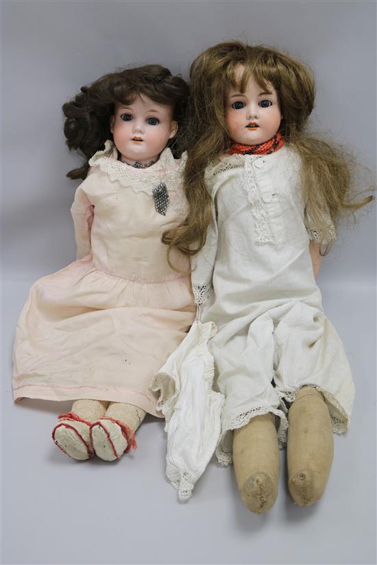Two Armand Marseille dolls